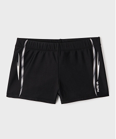 GEMO Maillot de bain forme boxer garçon noir standard