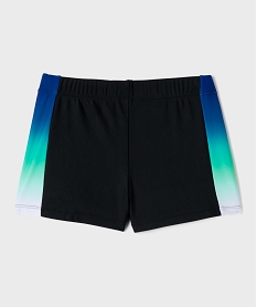 GEMO Shorty de bain avec bandes colorées garçon noir standard