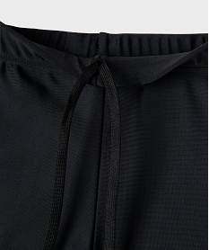 shorty de bain avec bandes colorees garcon noir standardG564901_2