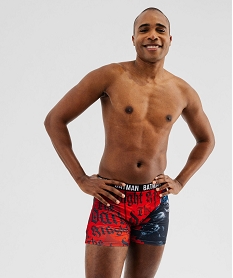 GEMO Boxer en microfibre à motif Batman homme rouge standard