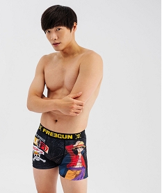 GEMO Boxer en microfibre à motif manga homme - Freegun x One Piece noir standard