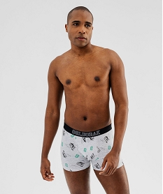 GEMO Boxers en coton stretch à motif Goldorak homme (lot de 2) Gris