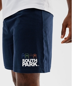 pyjashort en coton imprime homme - south park bleuG568801_4