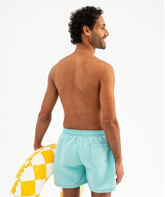 short de bain uni homme bleu standardG569701_3