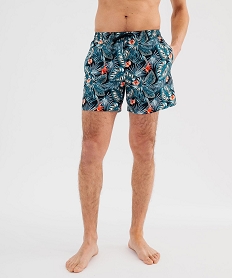 short de bain imprime tropical homme vertG569801_2