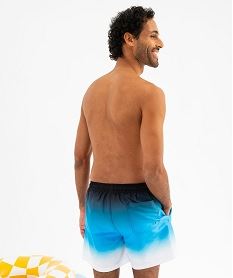 short de bain degrade de couleurs homme bleu standardG570101_3