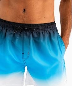 short de bain degrade de couleurs homme bleu standardG570101_4