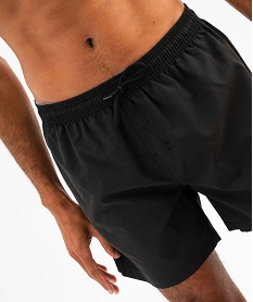 short de bain homme uni noirG570401_2