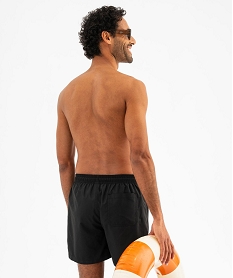 short de bain homme uni noirG570401_3