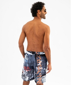 short de bain imprime homme grisG570801_3