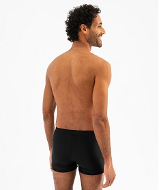 maillot de bain forme boxer imprime homme - freegun noir standardG571101_3
