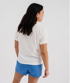 pyjashort avec motif stitch femme - disney bleu standard pyjamas ensembles vestesG577001_3
