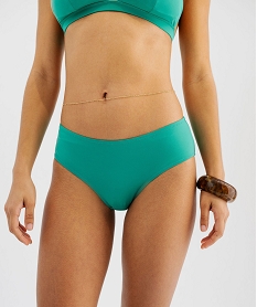 GEMO Bas de maillot de bain femme forme shorty Vert