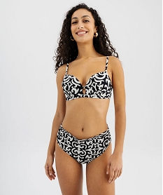 haut de maillot de bain corbeille a armatures et bonnets mousses femme noir standardG581201_3