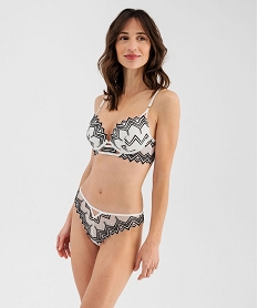 string en dentelle avec brides elastique femme blanc chine strings tangasG591101_4