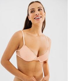 soutien-gorge corbeille en dentelle a armatures rose soutien gorge avec armaturesG593301_2