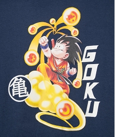 sweat a capuche avec motif manga garcon - dragon ball bleu sweatsG600101_2