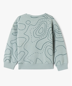 sweat oversize interieur bouclette garcon gris sweatsG602401_3