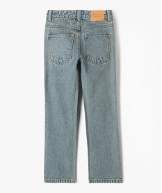 jean regular delave a taille reglable garcon bleu vif jeansG603301_3