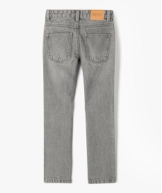 jean regular delave a taille reglable garcon gris standard jeansG603401_3