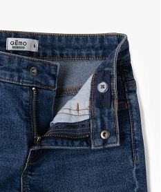 jean slim extensible a taille reglable garcon bleu vif jeansG603901_2