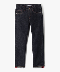 GEMO Jean Regular avec ceinture ajustable garçon - LuluCastagnette bleu standard