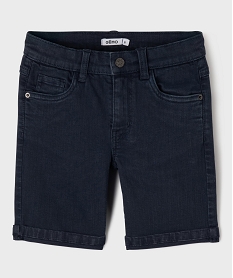 bermuda regular taille ajustable garcon bleuG607701_4