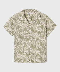 GEMO Chemise imprimée garçon vert standard