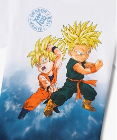 tee-shirt manches courtes motif manga garcon - dragon ball super bleu standard tee-shirtsG612901_2