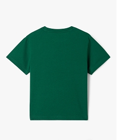 tee-shirt a manches courtes a motif streetwear garcon vert standard tee-shirtsG613101_3