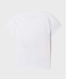 tee-shirt manches courtes a motif stitch garcon - disney blanc standard tee-shirtsG618201_3