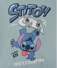 tee-shirt manches courtes avec motif stitch garcon - disney vert tee-shirtsG618301_2