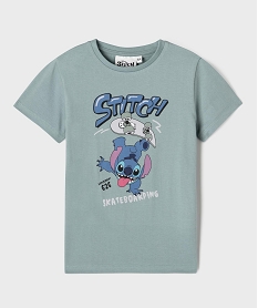 tee-shirt manches courtes avec motif stitch garcon - disney vert tee-shirtsG618301_4