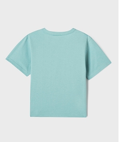 tee-shirt manches courtes avec motif surf garcon bleu standard tee-shirtsG619001_3