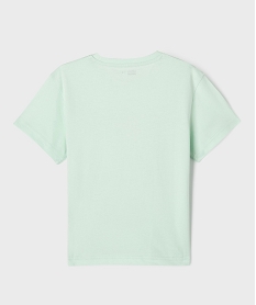 tee-shirt manches courtes coupe large avec motif garcon vert standard tee-shirtsG619401_3