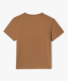 tee-shirt manches courtes avec motif exotique garcon cafe tee-shirtsG622301_3