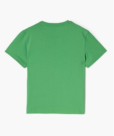 tee-shirt manches courtes avec motif exotique garcon vert standard tee-shirtsG622401_3