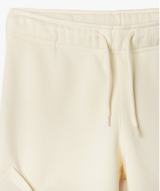 pantalon de jogging coupe cargo garcon blanc chine pantalonsG623801_3