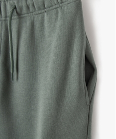 pantalon de jogging coupe cargo garcon kaki standardG624001_2