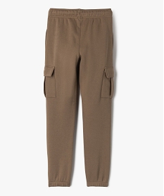 pantalon de jogging coupe cargo garcon brunG624101_3