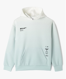 GEMO Sweat de sport à capuche garçon Vert
