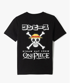tee-shirt a manches courtes motif manga garcon - one piece noir standard tee-shirtsG631301_3