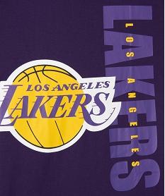 tee-shirt manches courtes inscription los angeles garcon - nba bleu tee-shirtsG635801_2