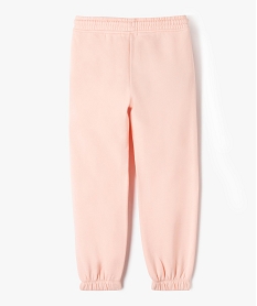 pantalon de jogging interieur molletonne fille rose pantalonsG639201_3