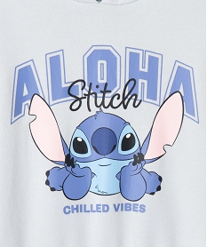 sweat a capuche avec motif stitch fille - disney bleu standard sweatsG643801_2
