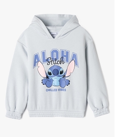 sweat a capuche avec motif stitch fille - disney bleu standard sweatsG643801_4