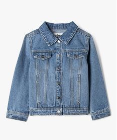 veste en jean denim 100 coton fille bleuG647101_4