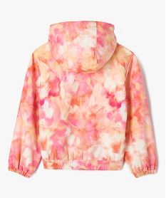 blouson leger a capuche fille roseG648001_3