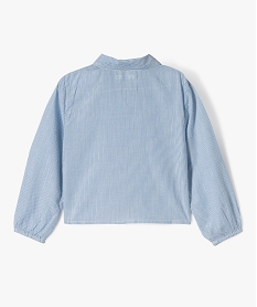 chemise a rayures pailletees fille - lulucastagnette imprimeG649101_3