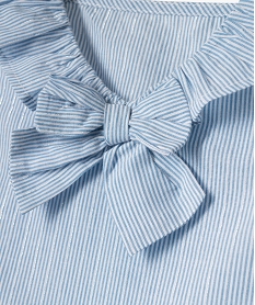 blouse a volants a rayures pailletees fille - lulucastagnette imprimeG649201_2